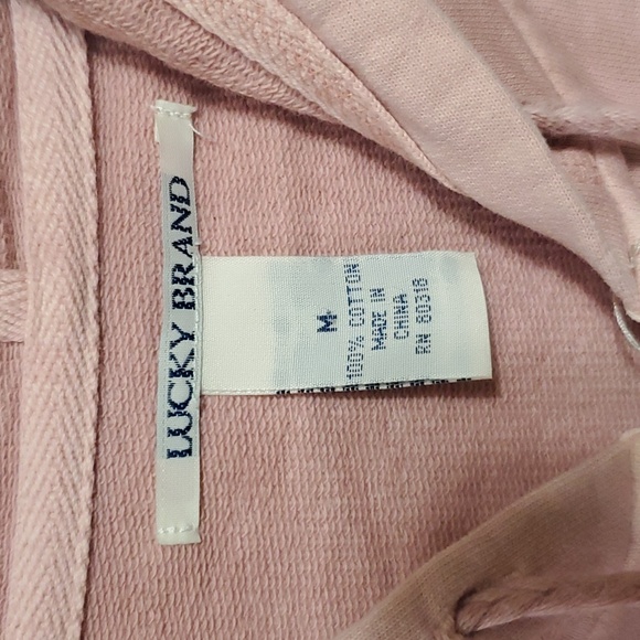 Lucky Brand Vintage embroidered hoodie medium - Picture 4 of 5